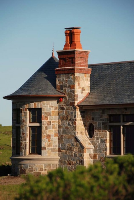 chimney masonry stack