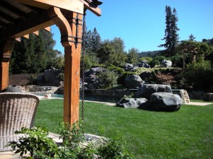 Materials: Yuba Boulders, California River Rock,