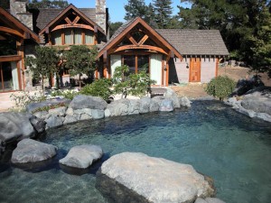 Materials: Yuba Boulders, California River Rock,