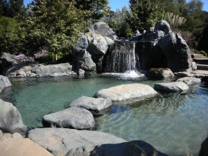 Materials: Yuba boulders, California River Stones