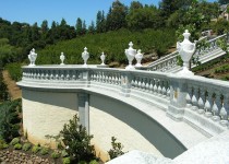 Material: Carved Stone Balustrades